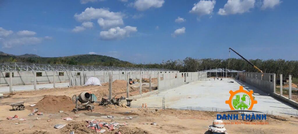 Tổng thầu xây dựng nhà xưởng sản xuất phân khu khép kín