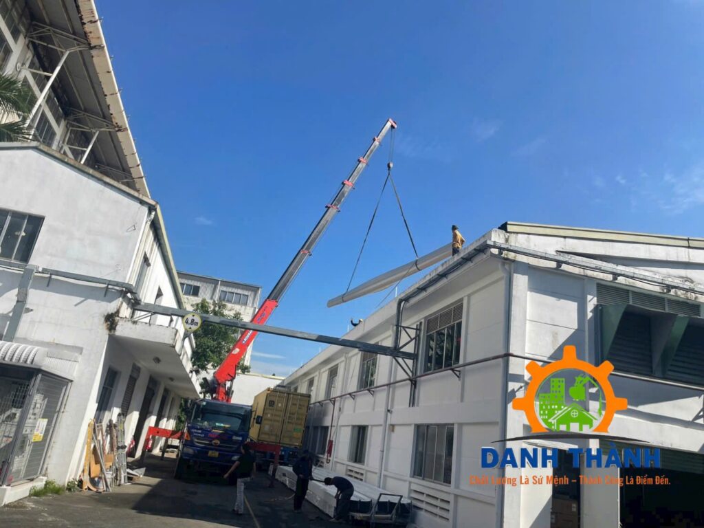 Dự án lợp tôn nhà xưởng